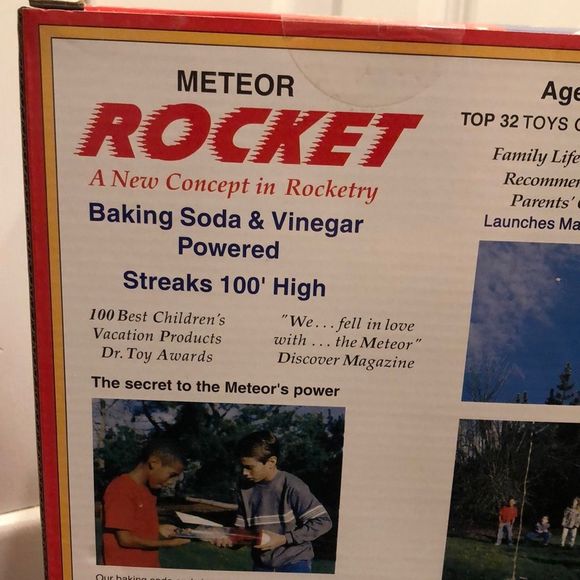 THE METEOR ROCKET SCIENTIFIC EXPLORER KIT Sealed! New In Box Ages 9+ - Picture 7 of 15